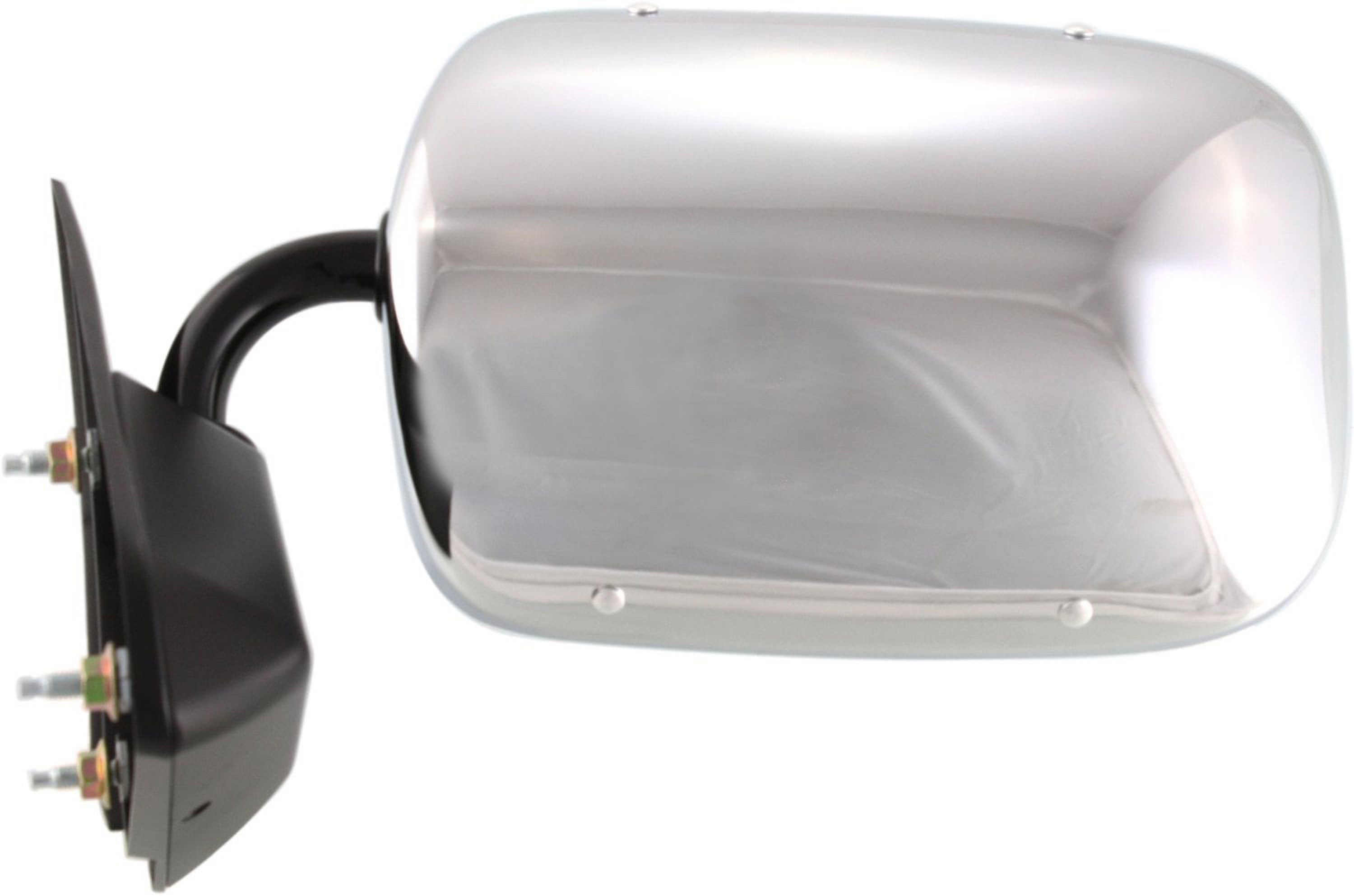 Mirror Compatible With 1988-1998 Chevrolet K1500 1999-2000 Cadillac Escalade Left Driver Side Chrome Kool-Vue