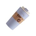 thumbnail image 2 of Monstrate Tazas de café de fibra de bambú de 401-500ml, botellas de agua portátiles, tazas de viaje reutilizables para coche, botella de leche para Teteras Azul 401-500ml Monstrate HA080847-01, 2 of 6