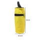 thumbnail image 2 of Water bottle bag with zipper, milk bottle bag for walking, traveling, hiking, red, yellow Yellow, 2 of 4