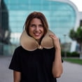 thumbnail image 6 of KONTONTY U-Shaped Memory Foam Travel Neck Pillow for Airplane, Car, and Support, 6 of 8