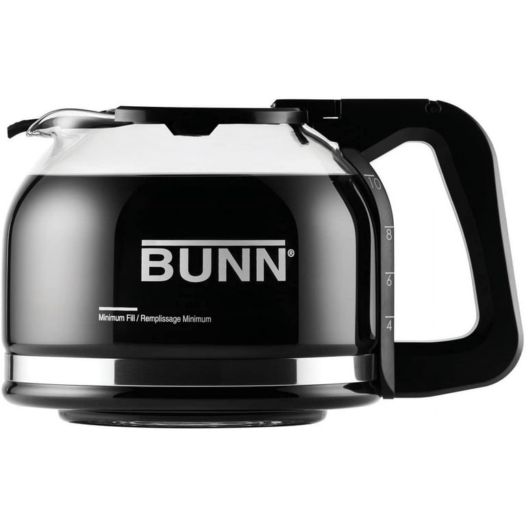 Bunn BTX 10- Cup Black Stainless Steel Drip Coffee Maker and Home Coffee  Brewer 38200.0016 - The Home Depot