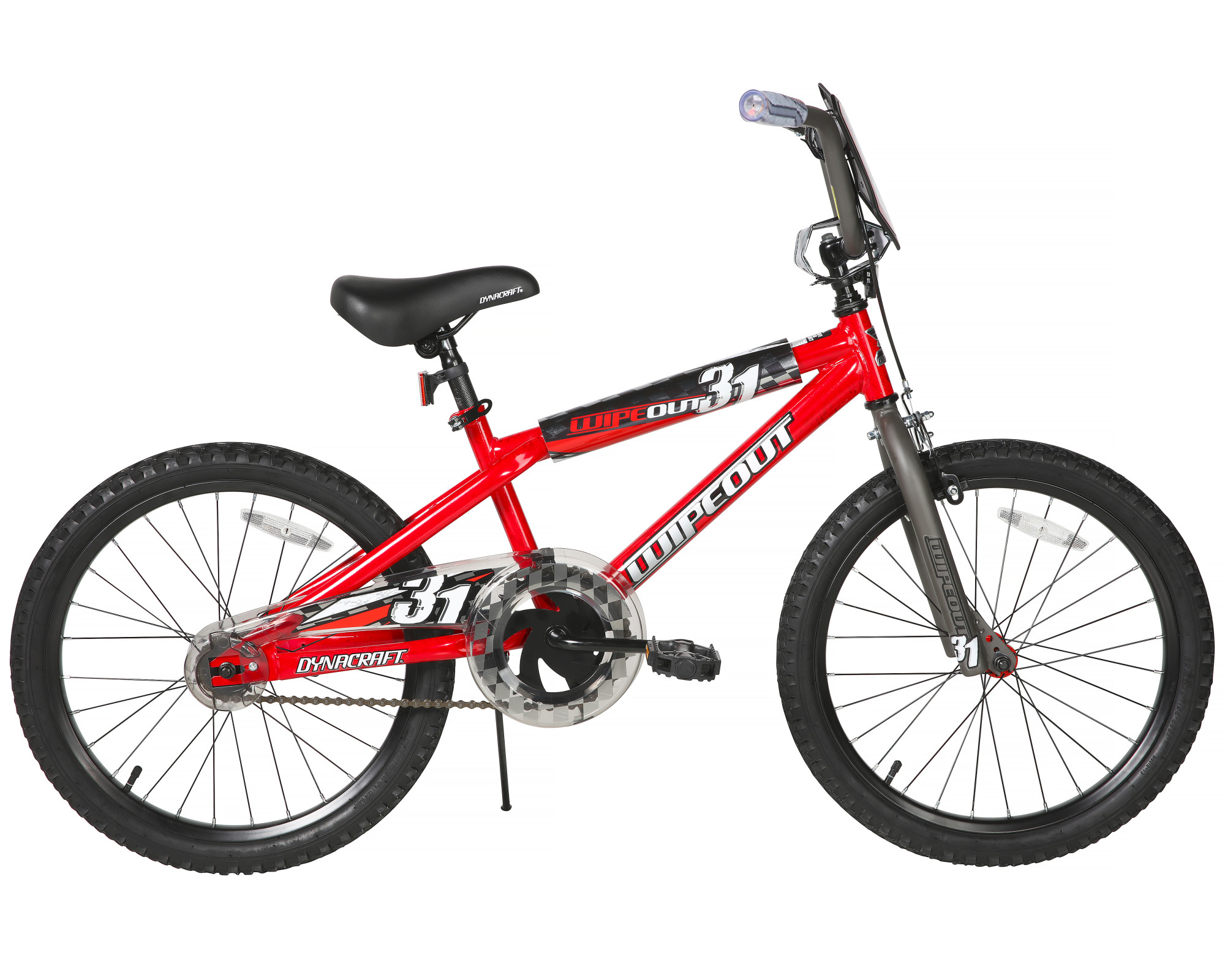 Dynacraft Wipeout 20" BMX Bike, Red photo 2