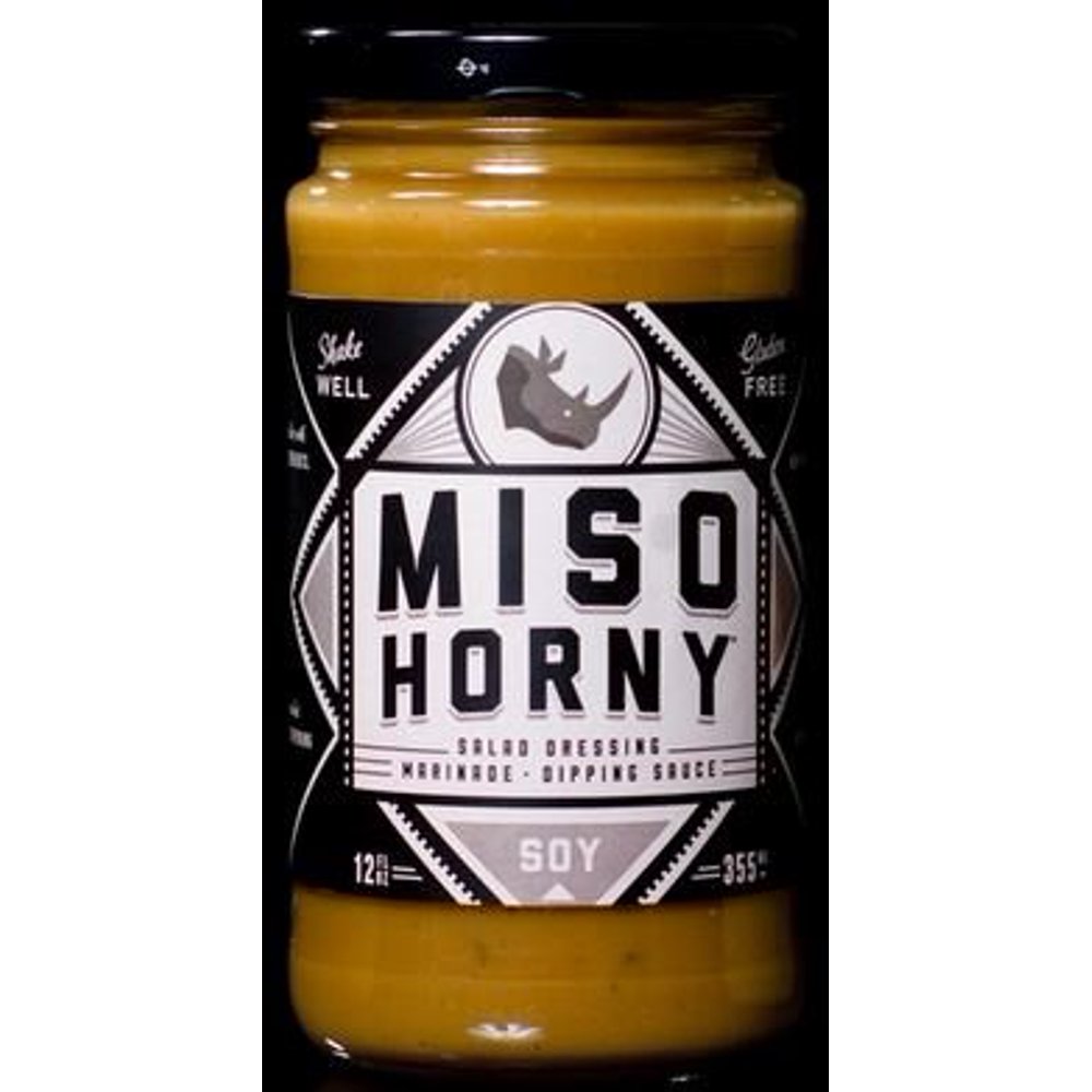 Miso Horny Salad Dressing, Marinade, Dipping Sauce Original Soy 12