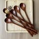 thumbnail image 4 of Juego de Cucharas de Madera para Cocinar, Cucharas Mezcladoras de Madera de Manejar de 13 Pulgadas para Agitar Y Hornear, Utensilios de Cocina de 12 Piezas, 4 of 5