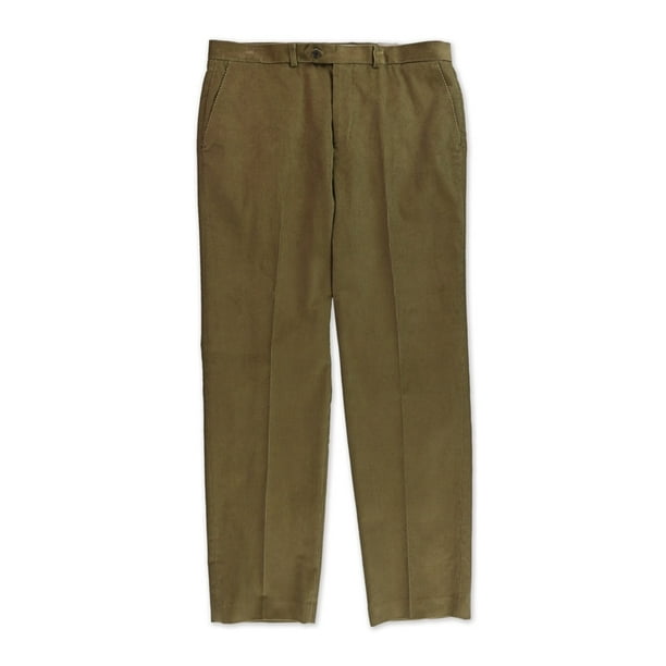 Ralph Lauren - Ralph Lauren Mens Flat Front Casual Corduroy Pants ...