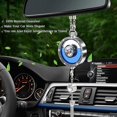 thumbnail image 2 of Bling Car Smell Air Freshener Diffuser Car Logo Perfume Rearview Mirror Pendant Ornament For Car, 2 of 3