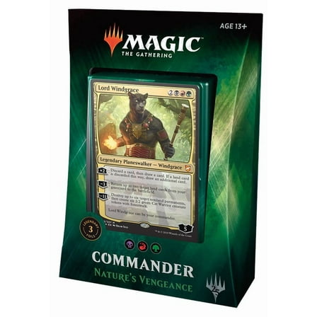 MtG Commander 2018 Nature's Vengeance Deck (Black Red Green)