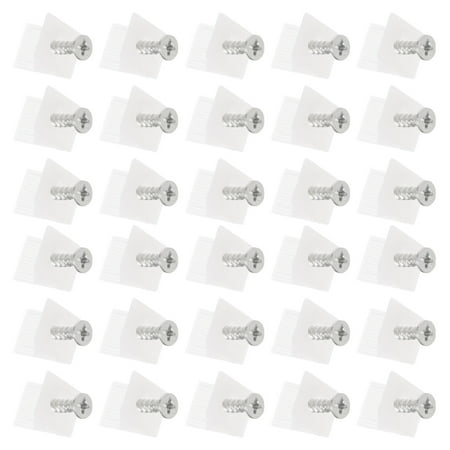 

Pavo 100 Pcs Drawer Wedges Cabinet Bottom Support Brackets Dresser Reinforcement(45 Degree Angle)