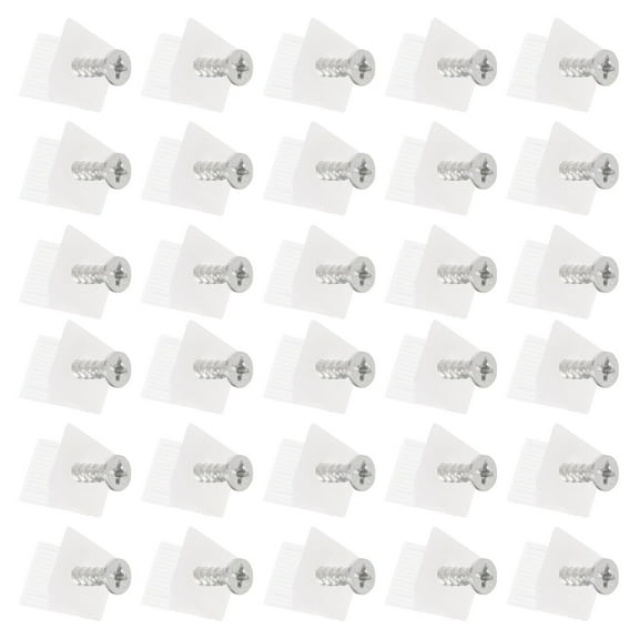 Shuliwen drawer wedges 100 Pcs Drawer Wedges Cabinet Bottom Support Brackets Dresser Reinforcement(45 Degree Angle)