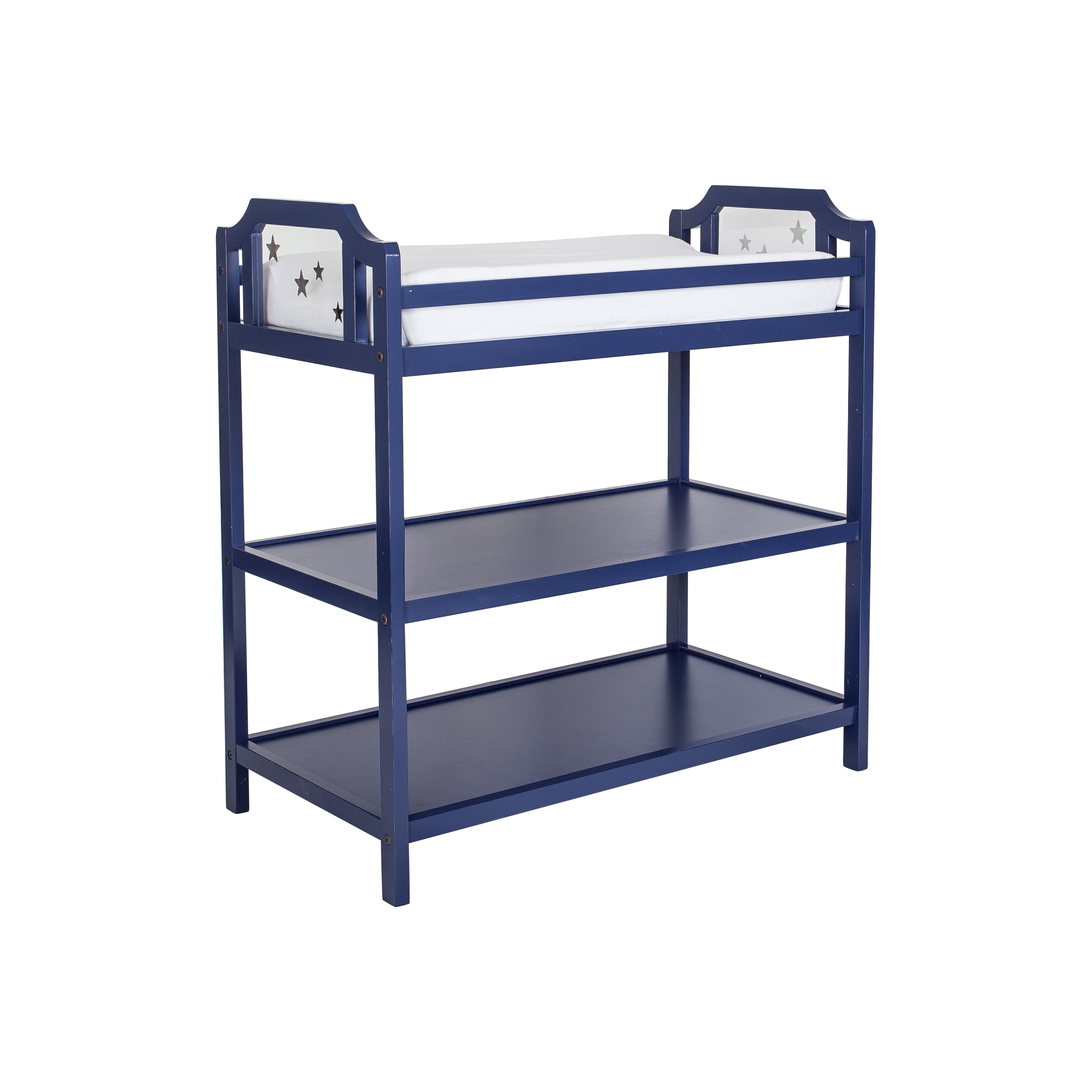 navy changing table