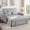 Light Gray, variant on AISWORD 54" Convertible Sleeper Sofa Bed, Pull Out Loveseat Couch with USB Port, Phone Holder & Cup Holder, Adjustable Backrest for Apartment, Living Room, Office, Dark Gray