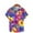 Multicolor, variant on SOOMLON Mens Hawaiian Shirts Short Sleeve Casual Button Down Tropical Beach Shirt Vacation Shirt XL