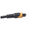 thumbnail image 3 of WEUVEB 1Pcs Câble Audio Fibre Optique Noir pour Signaux Optiques Haute Précision, 3 of 8