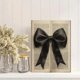 thumbnail image 2 of Qisvanset Framed Canvas Wall Art 12x16 Inch Coquette Bow James Bible Verse Baptism Gift Art, 2 of 5