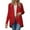 Red, variant on Women's Sheer Kimono Cardigans Open Front Bell Sleeve Loose Beach Cover up Blouse Outwear Black XXL