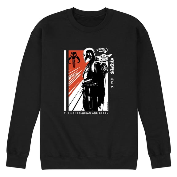 The Mandalorian And Grogu - Magazine - Men's Crew Fleece Sweatshirt