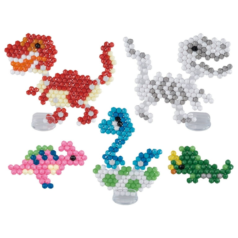 Aqua beads dinosaur set// Age 