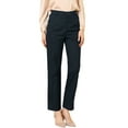 thumbnail image 5 of MODA NOVA Juniors Work Office Pockets Straight Leg Bootcut Pants, 5 of 6