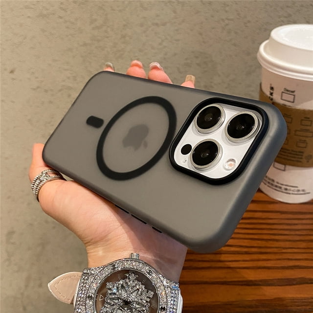 Matte Candy Magnetic Wireless Charge Transparent Case For iPhone 16 15 Pro Max 14 Plus 13 12 For Magsafe Shockproof Hard Cover tzw
