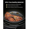thumbnail image 4 of COMFEE’ 6QT Electric Pressure Cooker, 9-in-1 Instant Multi Cooker Olla de Presion Rice Cooker Slow Cooker Steamer Sauté Yogurt Maker Non-Stick Pot, 4 of 8