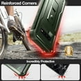 thumbnail image 4 of Dexnor for Samsung Galaxy S10+ Plus Case, [Built in Screen Protector and Kickstand] Heavy Duty Military Grade Protection Shockproof Protective Cover for Samsung Galaxy S10 Plus Green, 4 of 4