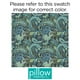 Pillow Perfect 543710 Jolie Paisley Marine 18,5 Pouces Jeter Oreiller (Lot de 2) – image 2 sur 4