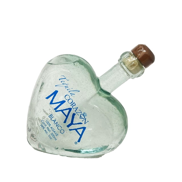 Tequila Corazón Maya Blanco 500 ml Con Base De Agave Corazón Maya Tequila, Blanco