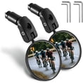 thumbnail image 4 of Espejo de bicicleta, HD 360° Manillar ajustable Espejo convexo Espejo de bicicleta para bicicleta de carretera de montaña Motocicleta (2 piezas) JAMW Sencillez, 4 of 5