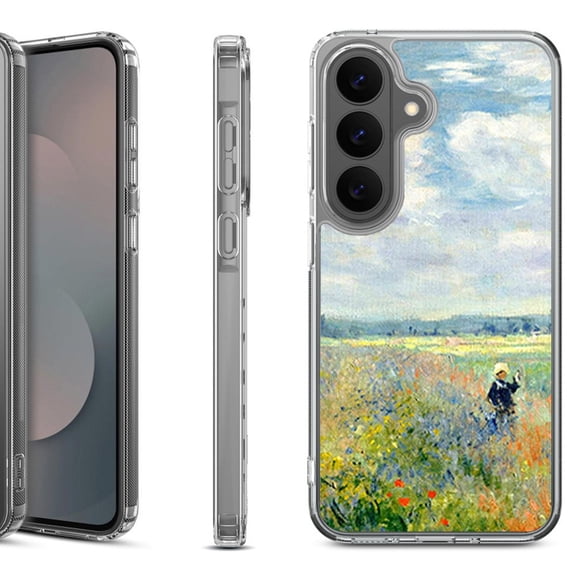 Shockproof Phone Case for Samsung Galaxy A37 5G, by OneToughShield - Poppy Field