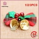 thumbnail image 2 of Arco de árbol de Navidad de 1/2/3 piezas, adornos navideños, campana, 4 tipos mezclados, lazos de jardín para el hogar, decoración de fiesta de Navidad/boda, 2 of 4
