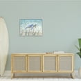 thumbnail image 2 of Stupell Industries Baby Sea Turtle Blue Speckled Aquatic Animal Ocean, 30 x 24, Design by Danhui Nai, 2 of 7