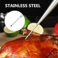 thumbnail image 6 of MUSEYA 1 Set of Stainless Steel Turkey Baster for Marinade Flavoring with Meat Injection Tools for Home Cooks, 6 of 8