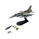 thumbnail image 2 of Avión de a escala 1/72 con soporte, adorno de avión de metal fundido a presión, artículo de colección, regalo para adultos, modelo de F16D de, 2 of 8