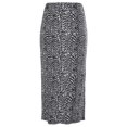 thumbnail image 5 of LASCANA Women's Ruched Slit Midi Skirt Ruching, 5 of 6