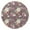White-116, variant on Outdoor Waterproof Tablecloth with Umbrella Hole and Zipper,Pioneer Navy Floral Print Round Reusable Durable Decor Table Cover for Party Picnic Patio 60×60 Inch