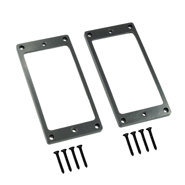 Montaje de pastilla Baoblaze 2 Piezas para guitarra eléctrica LP negro
