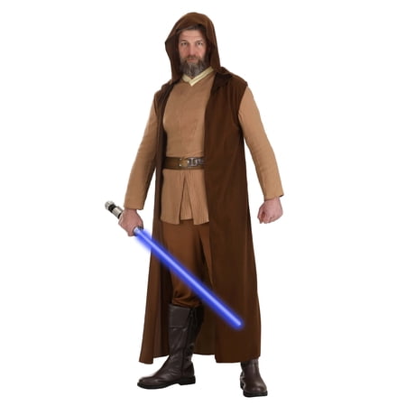 Adult STAR WARS Jedi Obi-Wan Kenobi Mens Halloween Costume