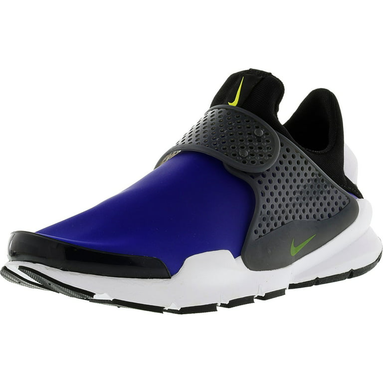 College schudden Kietelen Nike Men's Sock Dart SE Paramount Blue / Electrolime Ankle-High Fabric  Running Shoe - 12M - Walmart.com
