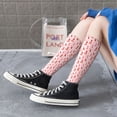 thumbnail image 5 of Rocae gnomes and hearts for Novelty Casual compression Socks For Women Men Contrast Color Stockings, 5 of 6