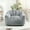 Dark Gray + faux fur + Foam, variant on [Luckynote]Bean Bag Chair, Bean Bag Sofa Chair with Armrests Stuffed High-Density Foam, Lazy Sofa Comfy Chairs BeanBag Chair for Adults in Living Room,Bedroom Reading