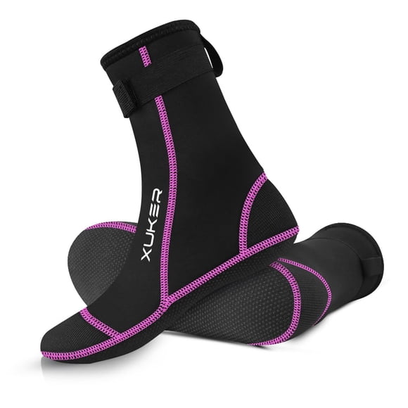 Calcetines de agua XUKER de neopreno a prueba de arena de 3 mm para playa
