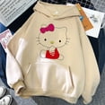 thumbnail image 1 of Sudadera estética para mujer 2024, ropa grunge Y2k, sudadera clásica japonesa de dibujos animados con capucha de Hello Kitty, tops retro de otoño e invierno, 1 of 1