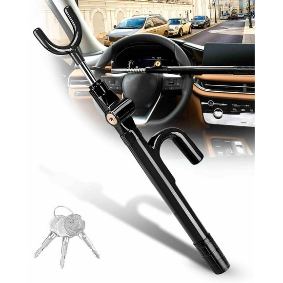 Dispositivo antirrobo Tevlaphee de bloqueo de volante para automóviles