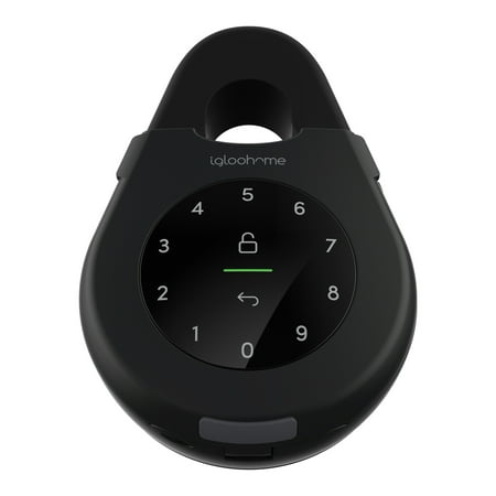 igloohome - Smart Lock Blutooth Keybox  with App/Keypad/Electronic Guest Key Access - Black