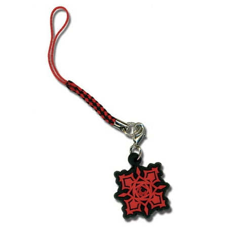 Cell Phone Charm - Vampire Knight - New Cross Academy Rose Rubber ge6298