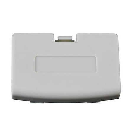 TTX Tech GBA Battery Door Cover Repair Part For Game Boy Advance, White (Best Turn Based Gba Games)