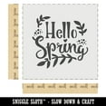 thumbnail image 2 of Hello Spring Floral DIY Cookie Wall Craft Stencil - 7.0 Inch, 2 of 5