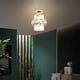 thumbnail image 1 of Teissuly Chandelier Crystal Ceiling Light Semi Mount Ceiling Lighting Fixture Modern Crystal Ceiling Lamp Teissuly WER202312147228, 1 of 7