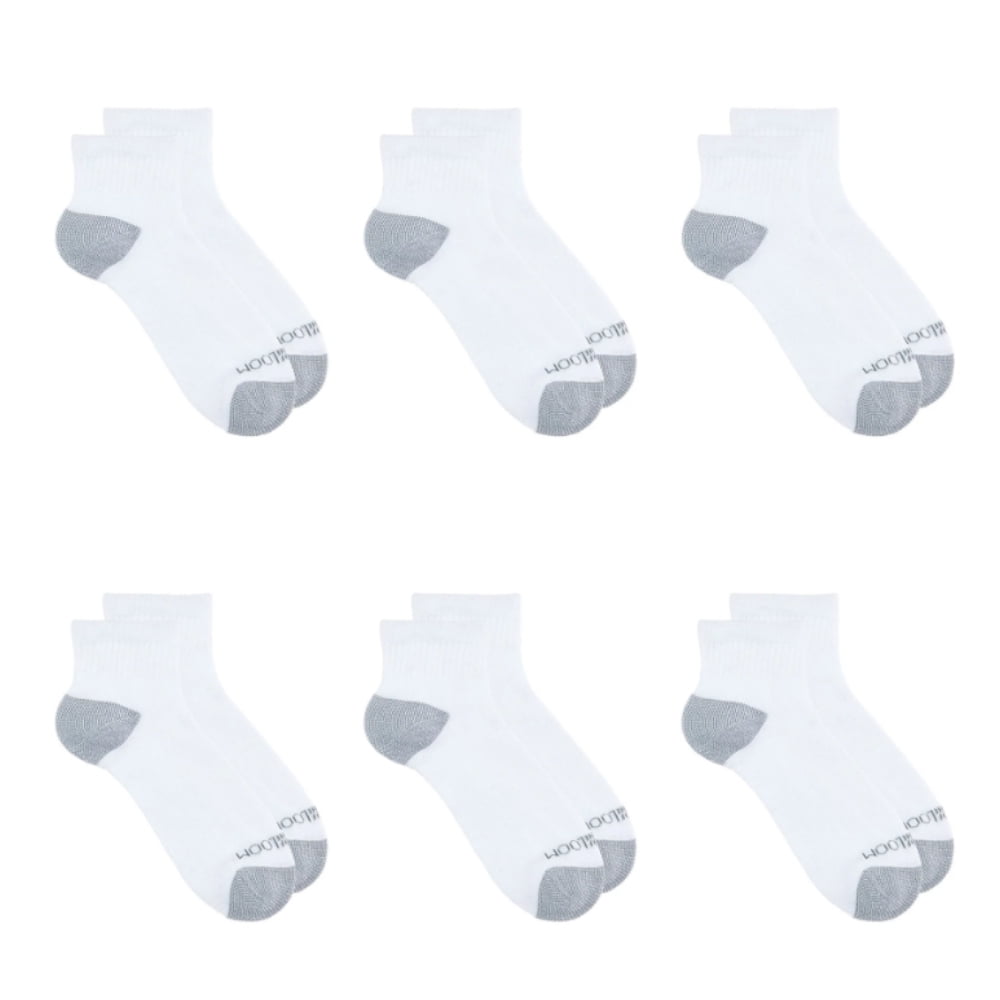 Fruit of the Loom Dual Defense Men's Ankle Socks, 12 Pack