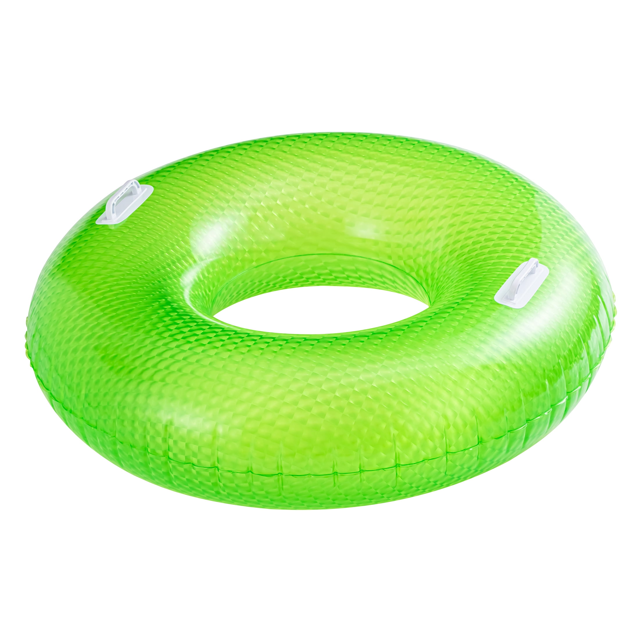 Bluescape Green Diamond Sparkles Inflatable Tube Pool Float, Age 9+, Unisex